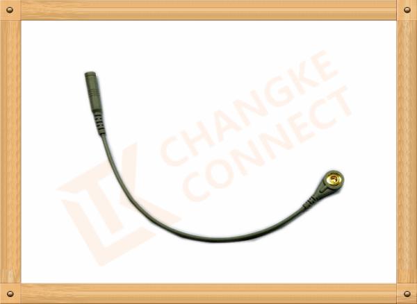 Soft ECG Patient Cable , ECG Lead Wires Banana Plug 4.0 Female Great Ratio