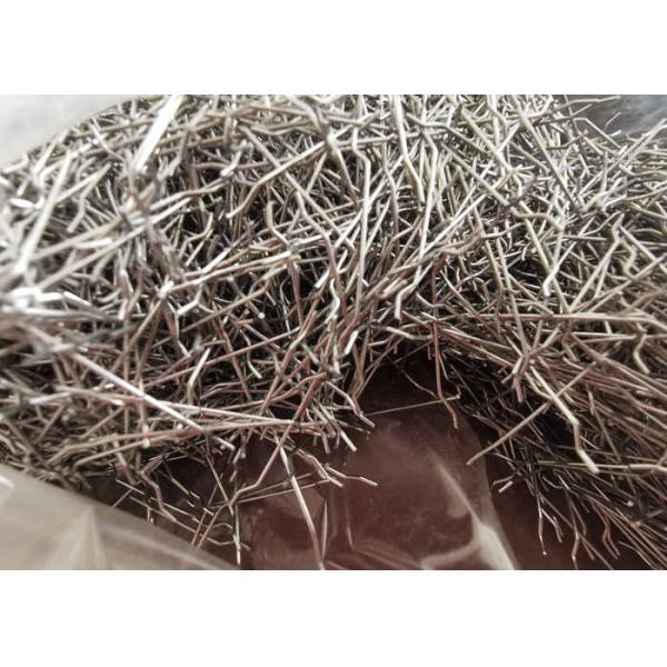 Endhooked Carbon Steel Fiber , 0.4mm Diameter Concrete Steel Fibre