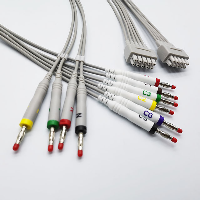 Руководство EKG GE 10 привязывает резистор, Leadwrie и тележку длины 10K соединителя проксимальный 3.6M банана