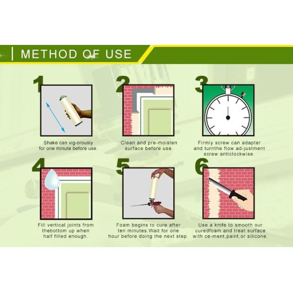 SGS Construction Impermeable 50Kpa Expanding Pu Foam