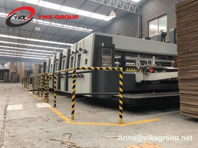 YKL-1224 4 Color 180pcs/Min Flexo Folder Gluer Machine