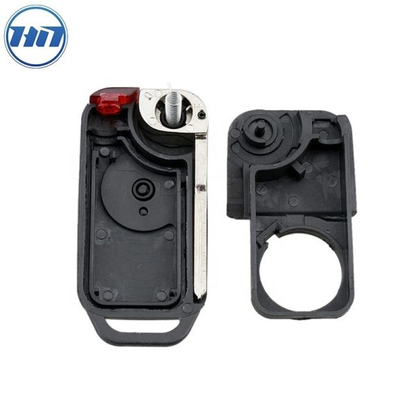 1 Buttons Flip Smart Entry Car Key Shell Case For Mercedes Benz A W168 W124