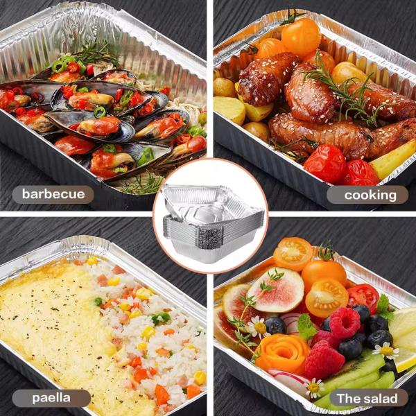 Foil Gastronorm Trays 2400ml Heavy Duty Full Large Size Aluminum Foil Tray