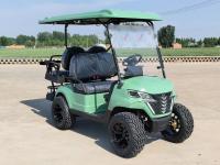 Voiture de golf électrique haut de gamme avec chargeur de téléphone sans fil et refroidisseur