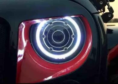 7 inch round Hi/Lo led headlight L auto head light for jeep wrangler