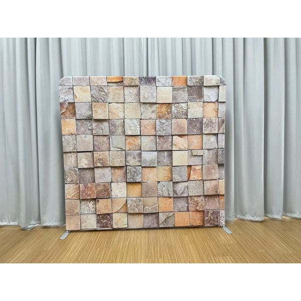 CMYK Photo Booth Pillowcase Backdrop Portable Pillow Case Backdrop