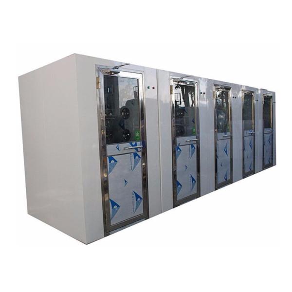 2 - Ливень воздуха чистой комнаты здравоохранения 4 человеков с внутренним освещением СИД