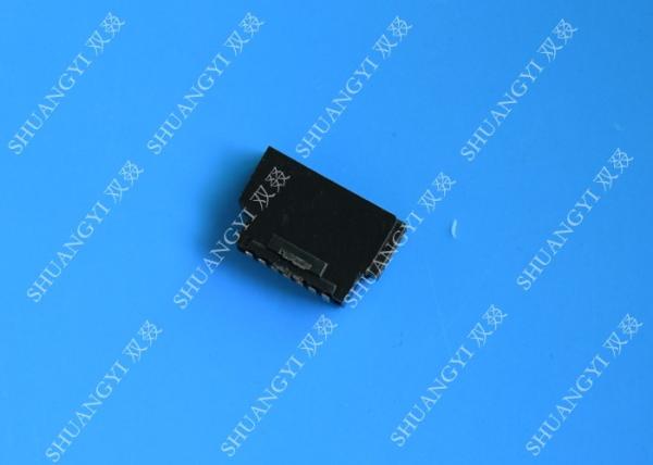 SMT 7 Pin ESATA Port Connector , Crimp Type Laptop External SATA Female Connector