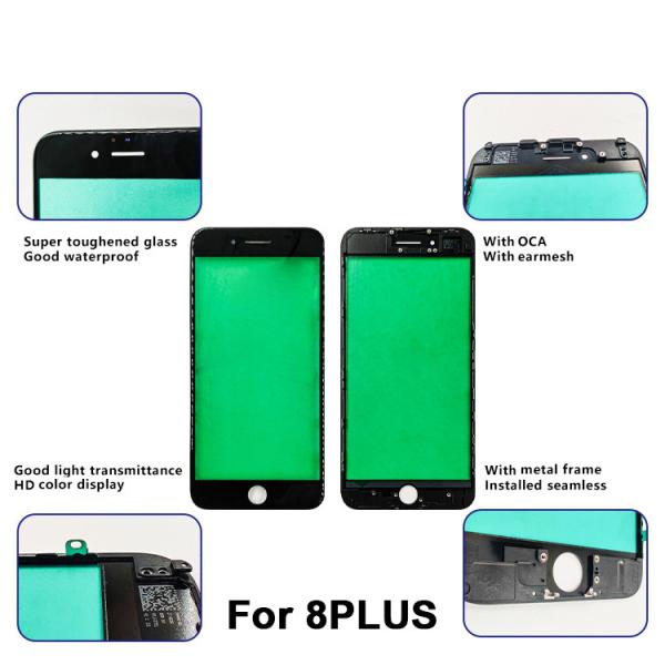 3 In 1 Front OCA Iphone 6 Outer Glass Replacement Customized