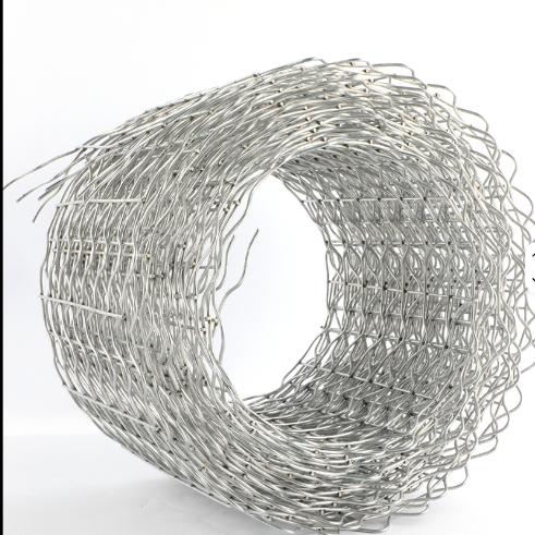 Malla reforzada para tuberías de alambre galvanizado soldado de 2,0 mm, 140 m/280 m, anticorrosión