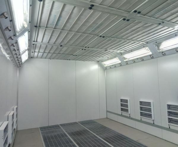 Car Baking Oven With Italy Brand Diesel Burner Automotive Spray Booth