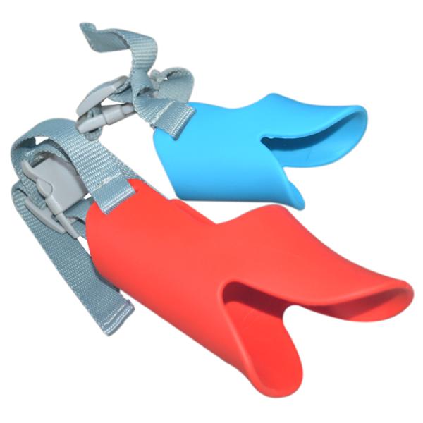 Sustainable Silicone Pet Supplies Porous Breathable Soft Silicone Dog Muzzle