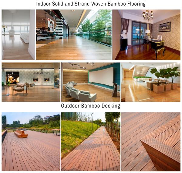 Strand Woven Uniclic Tigerwood Herringbone Flooring Lifetime Yanchi Strand Woven