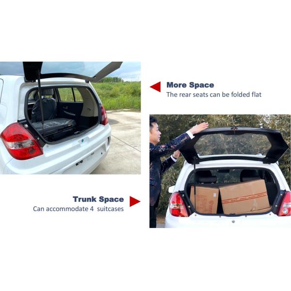 High Speed RHD LHD Electric Solar Car Solar 1 Assembly Plant  4 Seats 5 Doors