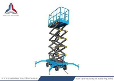 10m Platform Height Battery Moving and Lifting Hydraulic Scissor Lift Table