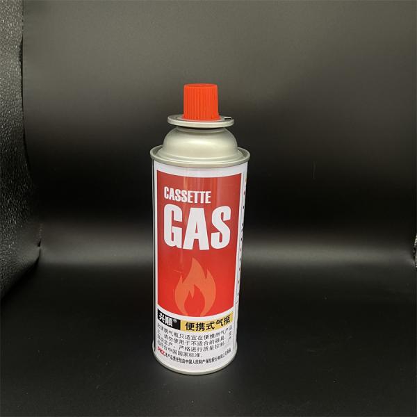 Boîte à gaz au butane pour barbecue et brûleurs portables.