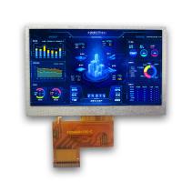 Interfaz MIPI 800×480 Monitor de LCD industrial 4.3'' 250cd/m2 ROHS