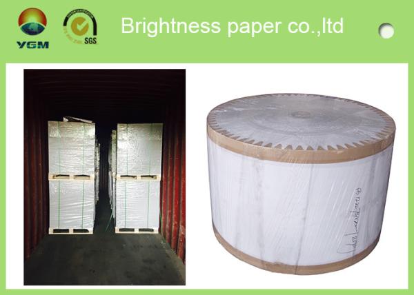 100% Wood Pulp Roll white carton board white Back Duplex Board Paper For Gift Wrapping