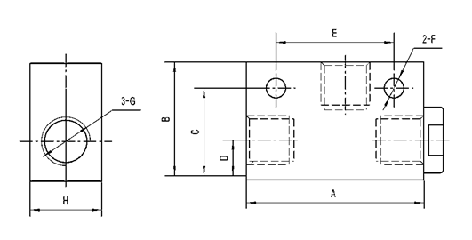 Клапан регулирования потока отсоса воздуха G1/4» пневматический, тело клапана алюминиевого сплава