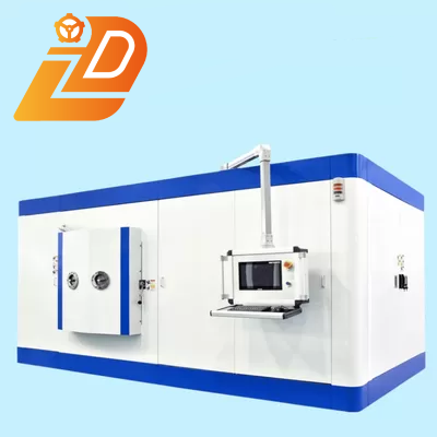 RF Magnetron Sputtering Vacuum Coating Machine with High Vacuum System, Real-time Coating Monitoring, and Customizable Target Size