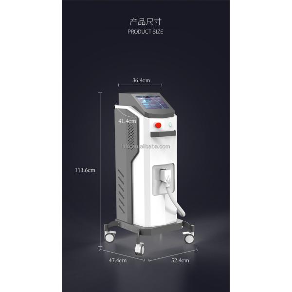 Salon Use 808nm Diode Laser Hair Removal Laser Body Hair Remover Professional