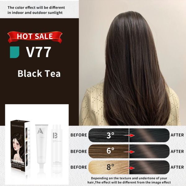 Herbal Formula Semi Permanent Hair Dye Set Ammonia Free 200ml for Beards OEM ODM Available