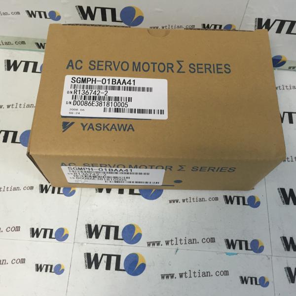 Moteur servo à grande vitesse industriel SGMPH-0BAA41 à C.A. de Yaskawa une garantie d'an