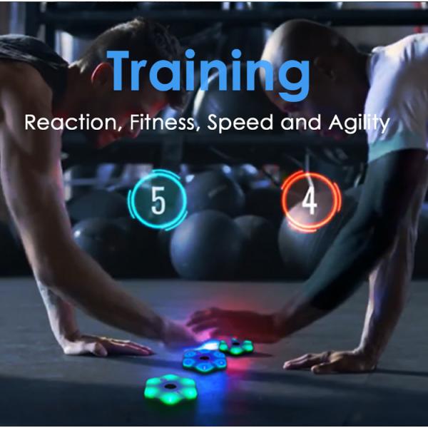 Lâmpada multifuncional do treinamento da reação do controle do APP