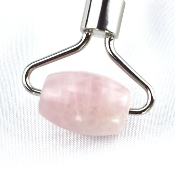 Face Massage Equipment Pink Rose Quartz Gua Sha Massage Natural Jade Ice Roller for Anti Aging Therapy Nephrite Stone