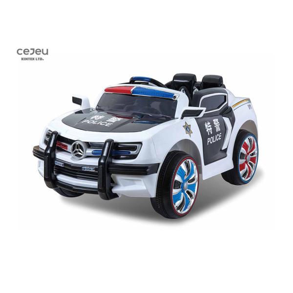 Low Start 2 Seater Police Ride On 15.3KG Convertible 35W*2