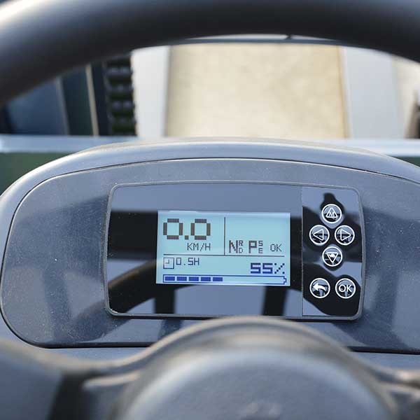 CPD35KD Lithium Powered Forklift 3500kgs Chinese FANJI Controller Lithium Ion Forklift