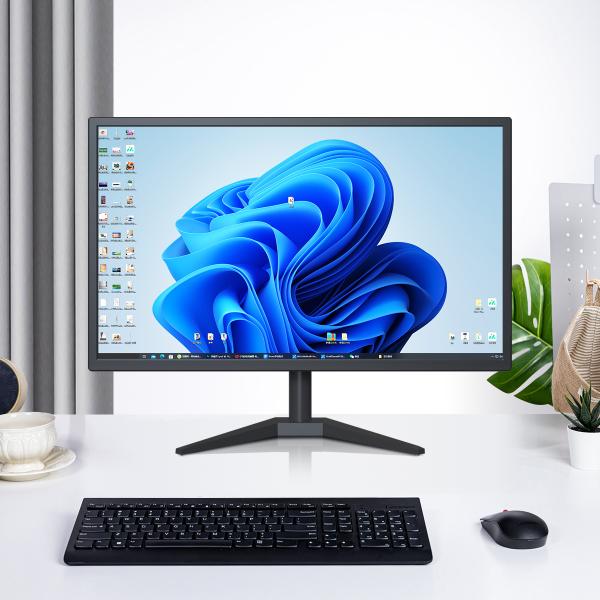 1600x900 Resolution 19.5 Inch LED Monitor 60Hz 75Hz 100Hz With Speaker For CCTV