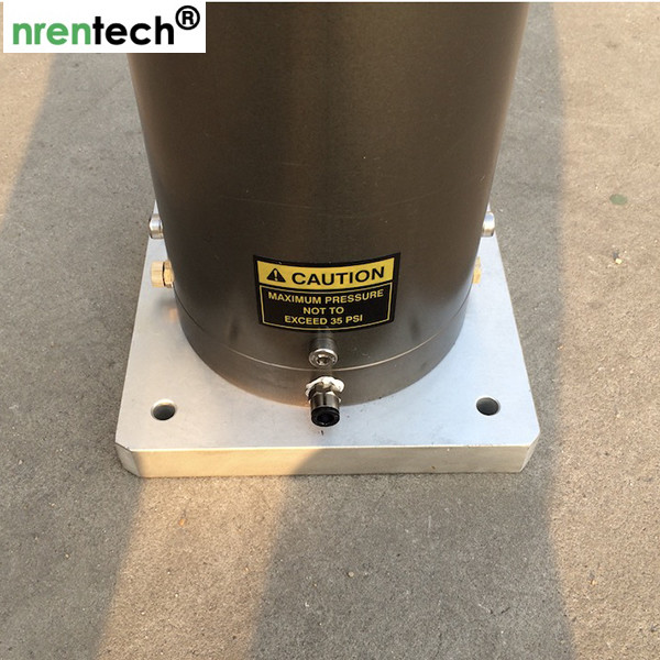 15m pneumatic telescopic mast-NR-2750-15000-30 for mobile antenna mast tower-aluminum telescoping mast