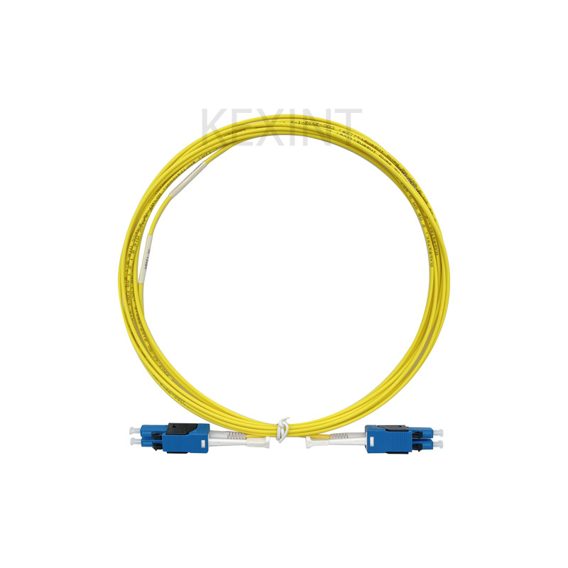 Гибкий провод LC-LC пушпульное Uniboot 4m оптического волокна KEXINT FTTH Dulplex