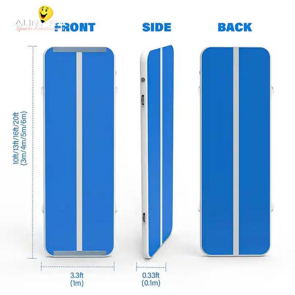 Home Fitness Inflatable Air Track Mat Gymnastics Air Mattress 10cm 20cm 30cm Thickness