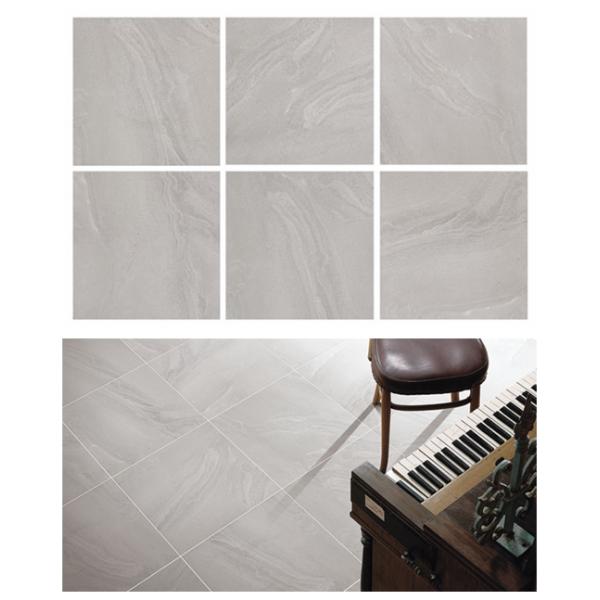 450 X 450 MM Bathroom Ceramic Tile , Beautiful Light Grey Large Ceramic Tiles