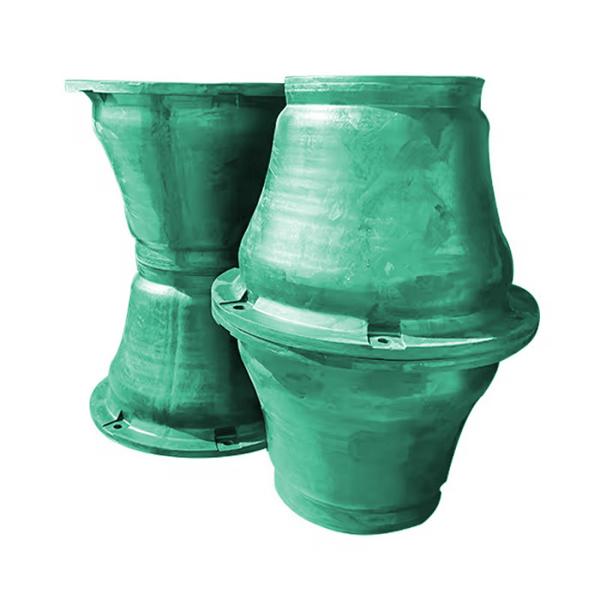 Fixed Cone Rubber Fenders Bumpers High Elastic