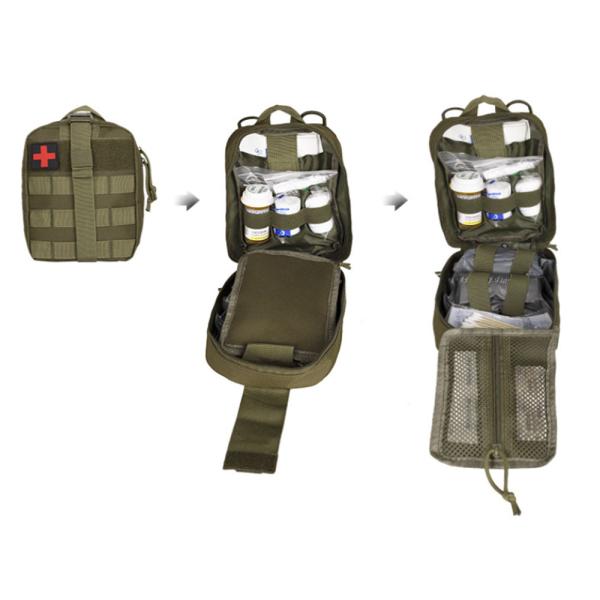 Equipo de primeros auxilios táctico médico modificado para requisitos particulares de Kit Portable Trauma Kit Workplace de los primeros auxilios