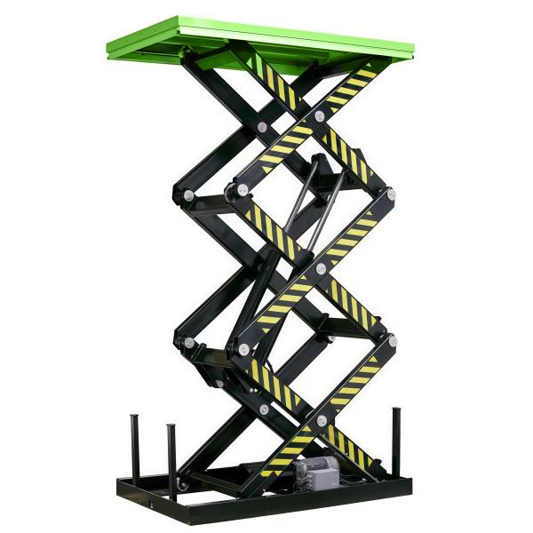 Instalación giratoria modificada para requisitos particulares 6T de la tabla de elevación del cargo de la plataforma de trabajo de la elevación del cargamento fácilmente