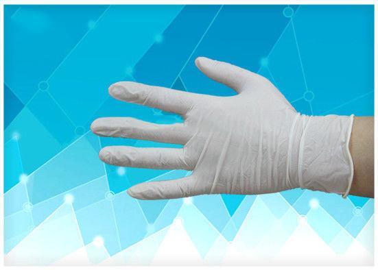Anti Puncture Disposable Medical Gloves White Color Reduce Hand Fatigue