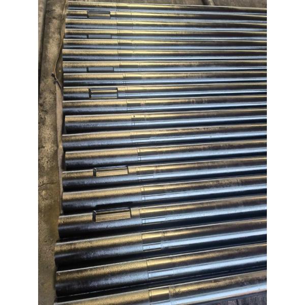 114mm Carbon Steel Water Well Drilling Pipe Black RTD69 Water Well Drill Rod In 6090mm Length