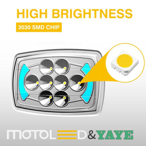 YAYE CD70 CJ125 Lampe de vélo à LED ampoule DC12V Voltage DRL / signal de virage inclus