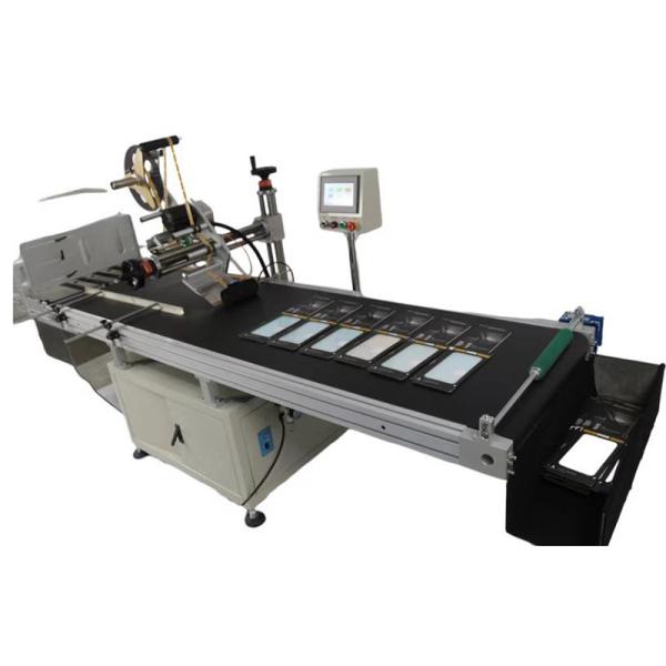 Wood Packaging Material Automatic Flat Surface Paging Labeling Machine for Chemical Bags