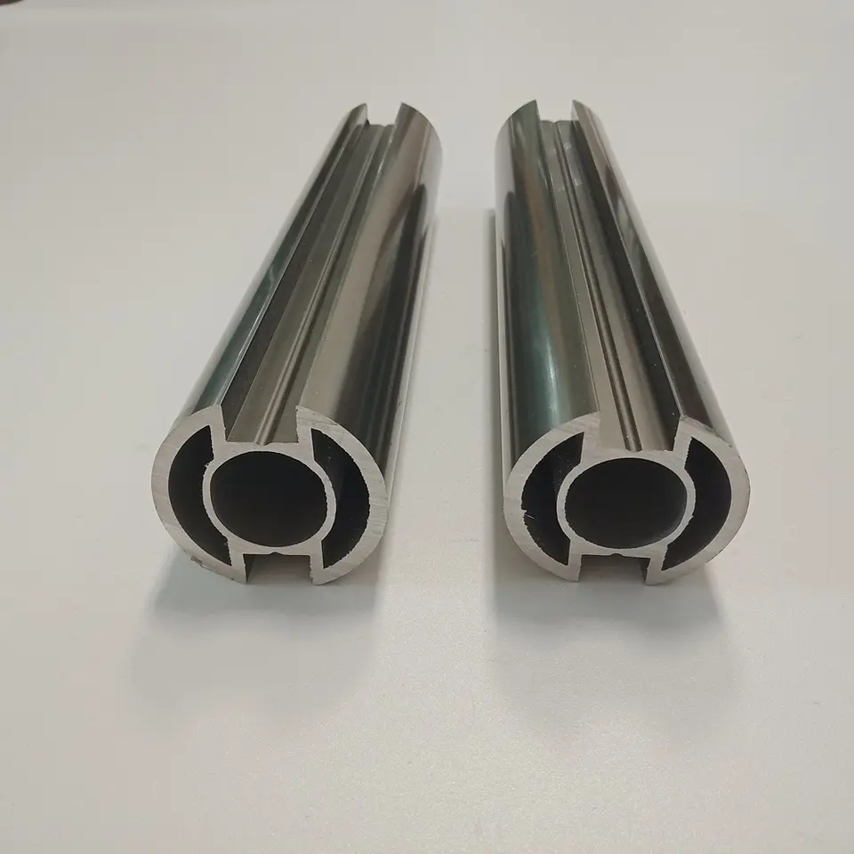 Custom Extrusion Round Shaped Profiles Aluminum Pipes Profile