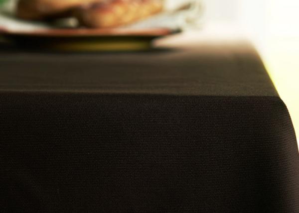 Twill Pure Color Plain Oblong Decorative Table Cloths For Indoor / Outdoor