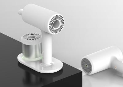 ABS Housing T Shaped Straight Handle Rechargeable Cordless Hair Blow Dryer Replaceable Battery