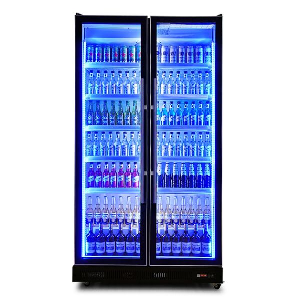 Adjustable Multiple LED Lights For Beverage/Alcoholic Beverage Refrigeration Display Freezer