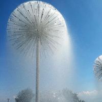 Programa controlado Esfera Dandelion Fountain nozzle