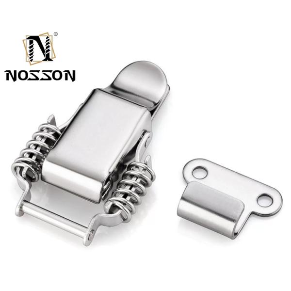 Adjustable Metric Measurement Stainless Steel Spring Lever Tension Latch Toggle Clamp for Toolbox Latch Locking Mechanism