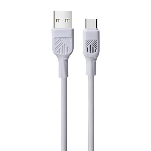 AC 10W Output Durable White Micro USB Cable with Anti Break Design Customizable OEM Support